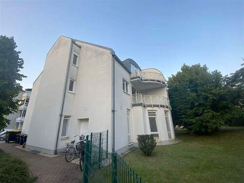 Rückansicht - Etagenwohnung mit 67,10 m&sup2; in Wurzen zur Miete