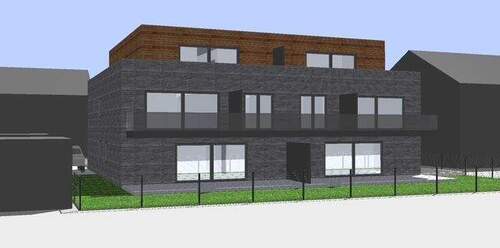 Gartenansicht - Barrierefrei und altengerechtes Wohnen in Moers Asberg! Erdgeschoss rechts, ca. 132 m²,Terrasse und Garten, Aufzug