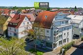 Luftaufnahme - Gepflegte 4-Zimmer-Wohnung nahe dem Bodenseeufer in Friedrichshafen, solide vermietet