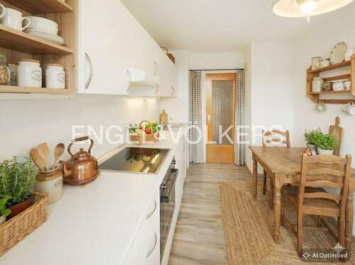 Virtuelles Homestaging Küche - Etagenwohnung mit 60,00 m&sup2; in Erkrath zum Kaufen