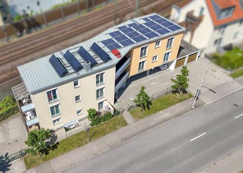 Luftaufnahme - Gewerbeobjekt (Büro, Produktion, Verkauf) in Ingolstadt zum Kaufen