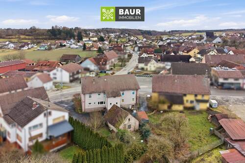 Luftaufnahme - 1 Zimmer Einfamilienhaus in Mengen / Rulfingen