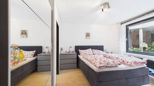 Schlafzimmer - Etagenwohnung mit 56,50 m² in Münster zum Kaufen