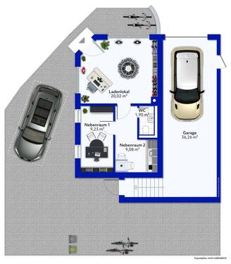 GR NEubau EG Gewerbe - 