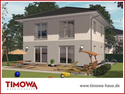 Außenansicht_Stadthaus_Stadthaus_148_Rahmen - 6 Zimmer Mehrfamilienhaus, Wohnhaus in Sanitz