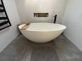 ...mit freistehender Badewanne... - 