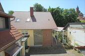 Blick in den Innenhof vom Vorderhaus aus - 