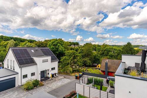 Ausblick: Dachterrasse mit sonnenverwöhnter Westausrichtung - 