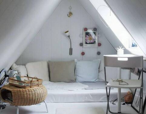 gemütlicher Spitzboden - 