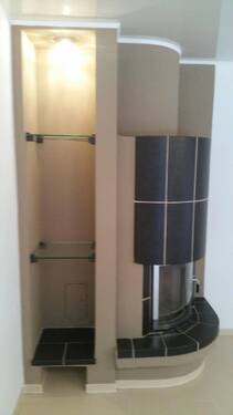 Kamin in Wohnzimmer - 