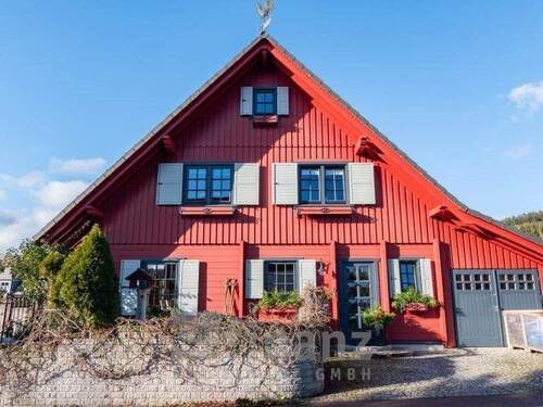 Vorderansicht - Einfamilienhaus mit 220,10 m&sup2; in Tannenberg zum Kaufen