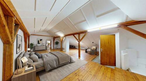Einrichtungsbeispiel Dachgeschoss - 