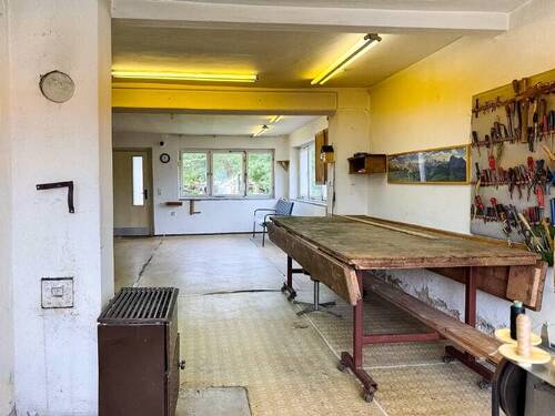 Werkstatt im Anbau - 