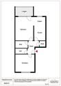 Grundriss - Gepflegte 2 12 Zimmer-Wohnung mit Balkon und PKW-Stellplatz!