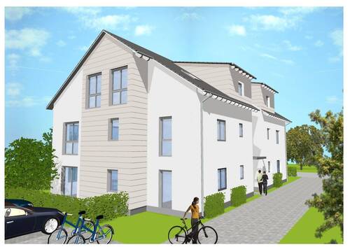 Visualisierung - 3 Zimmer Terrassenwohnung zum Kaufen in Hördt