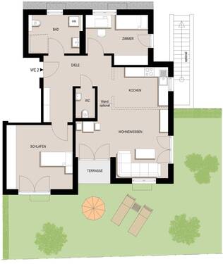 Wohnung 1.2 - 