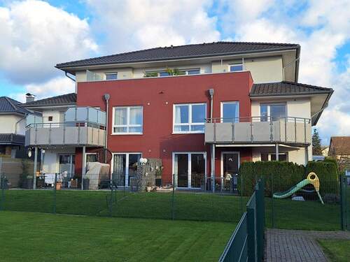 Hausansicht von Westen - 3 Zimmer Etagenwohnung zum Kaufen in Hagen