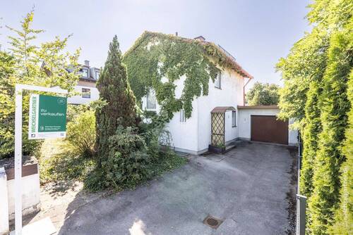 Ansicht von der Straße - Grundstück zum Kaufen in München