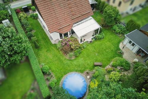 Garten von oben - 