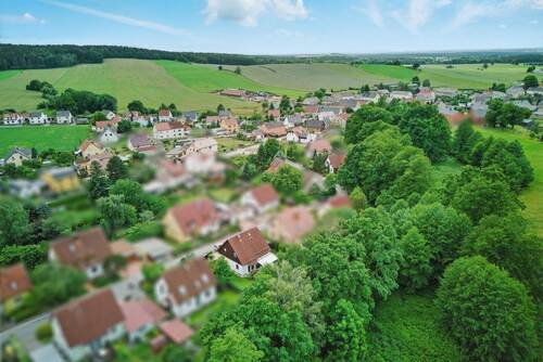 Blick über den Ort - 