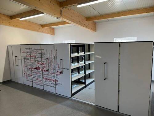 Schieberegal für Ordner - 