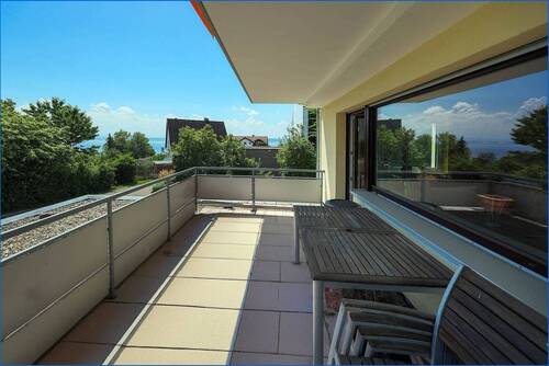 Großer Balkon mit Seesicht - 3 Zimmer Etagenwohnung zum Kaufen in Meersburg
