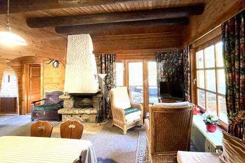 Wohn-Esszimmer 1. Obergeschoss mit Kamin - 