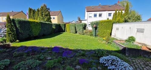 Garten - 4 Zimmer Doppelhaushälfte zum Kaufen in Schöningen
