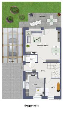 Bild 4 - Doppelhaushälfte mit 111,80 m² in Recke zum Kaufen