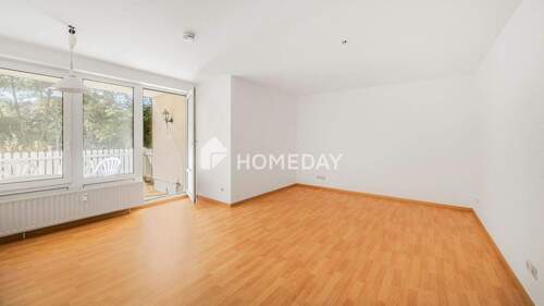 Wohnzimmer 2 - 1 Zimmer Terrassenwohnung in Rostock