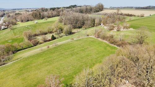 Luftaufnahme - Doppelhaushälfte mit 170,00 m&sup2; in Haag an der Amper zum Kaufen