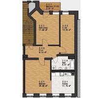 3-Zimmer Wohnung mit Balkon, Südvorstadt - Leipzig