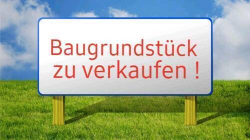 Foto Baugrundstück.jpg - Baugrundstück für freistehendes 1.2-Familienhaus