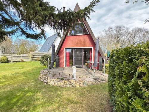 Ansicht Terrasse - Ausgang Wohnzimmer - 3 Zimmer Einfamilienhaus in Ribnitz-Damgarten OT Langendamm