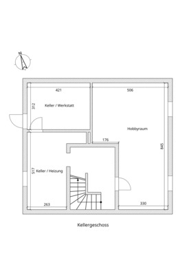 Schema Kellergeschoss - 
