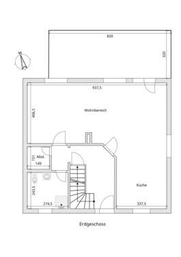 Schema Erdgeschoss - 