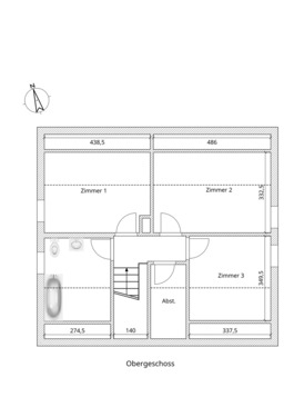 Schema Obregeschoss - 