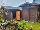 Gartenhaus, Holzlege - 