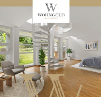 An der Rheinpromenade: bezugsfreie 3-Zi. Maisonette mit Balkon & Blick ins Grüne - Bonn Beuel