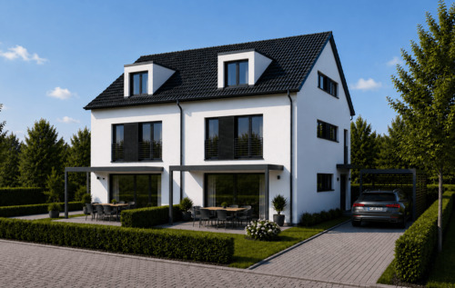 Visualisierung - 4 Zimmer Doppelhaushälfte zum Kaufen in Erding
