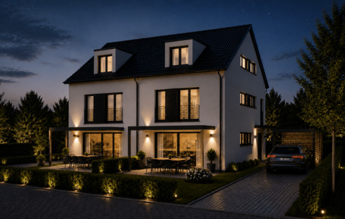 Visualisierung - 4 Zimmer Doppelhaushälfte in Erding