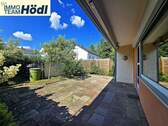 Terrasse und Gartenanteil - 