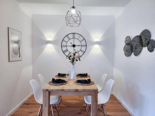 Wohnzimmer Essbereich - Etagenwohnung mit 68,00 m² in Tegernsee zum Kaufen