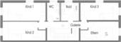 Grundriss-Vorschlag Obergeschoss DHH2 - 