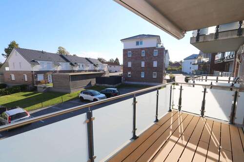 Aussicht - Moderne 2,5-Zimmer-Wohnung in energieeffizientem Haus mit Süd-Ost Balkon, Abstellraum und Stellplatz