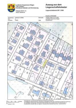Flurkarte Tribsees-Douzettering 2 - 