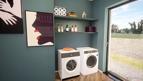 Ansicht Hauswirtschaftsraum - 