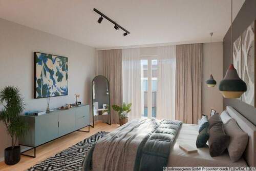 Beispielwohnung Schlafzimmer - 6 Zimmer Etagenwohnung zum Kaufen in Berlin