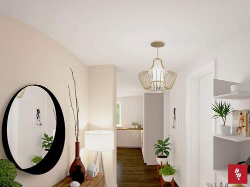 Visualisierung Flur Wohnung 5 Visualisierung - 