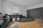 Wohnzimmer - 7 Zimmer Etagenwohnung zur Miete in Karlsruhe / Weststadt